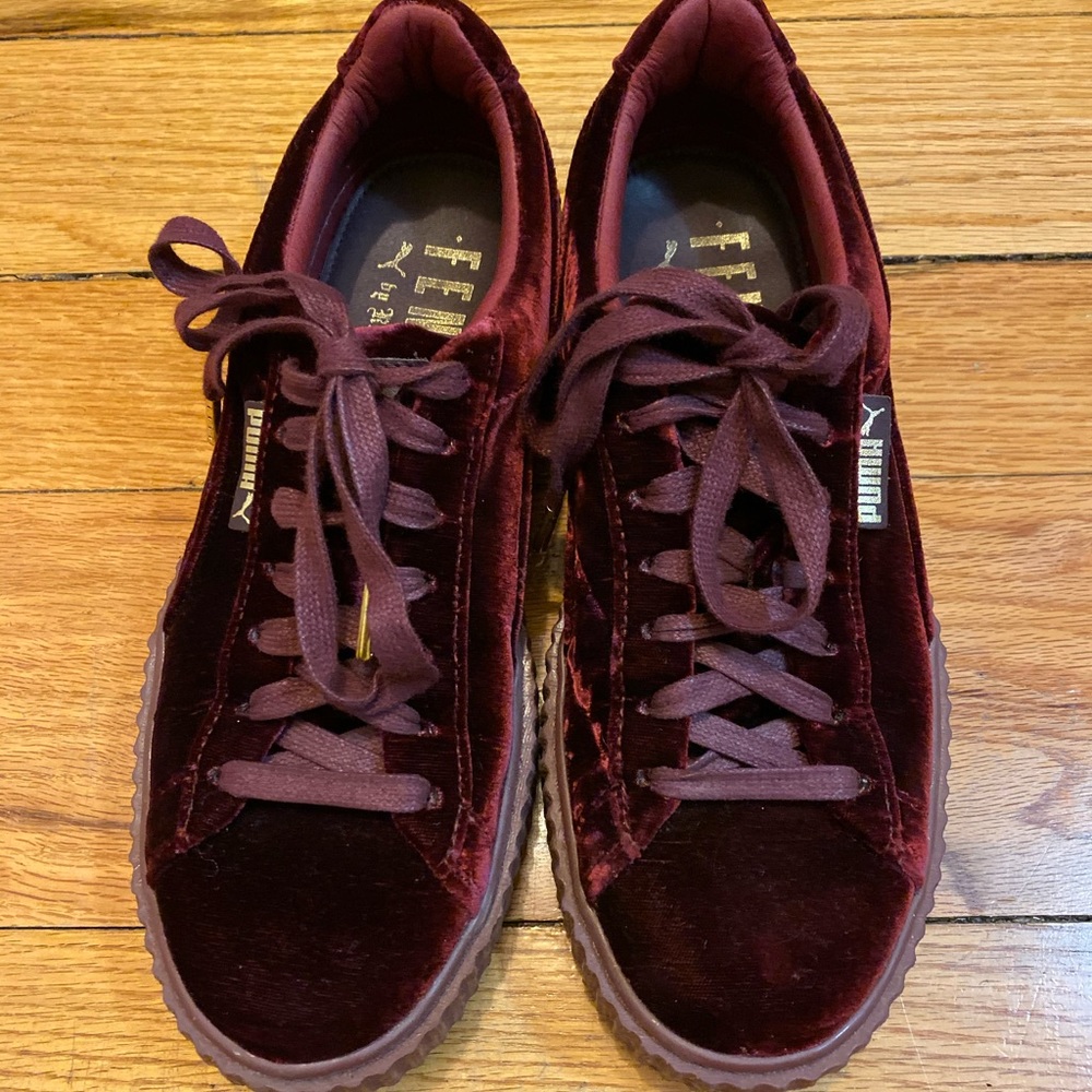Puma x Rihanna Fenty Velvet Creeper, size 8.5